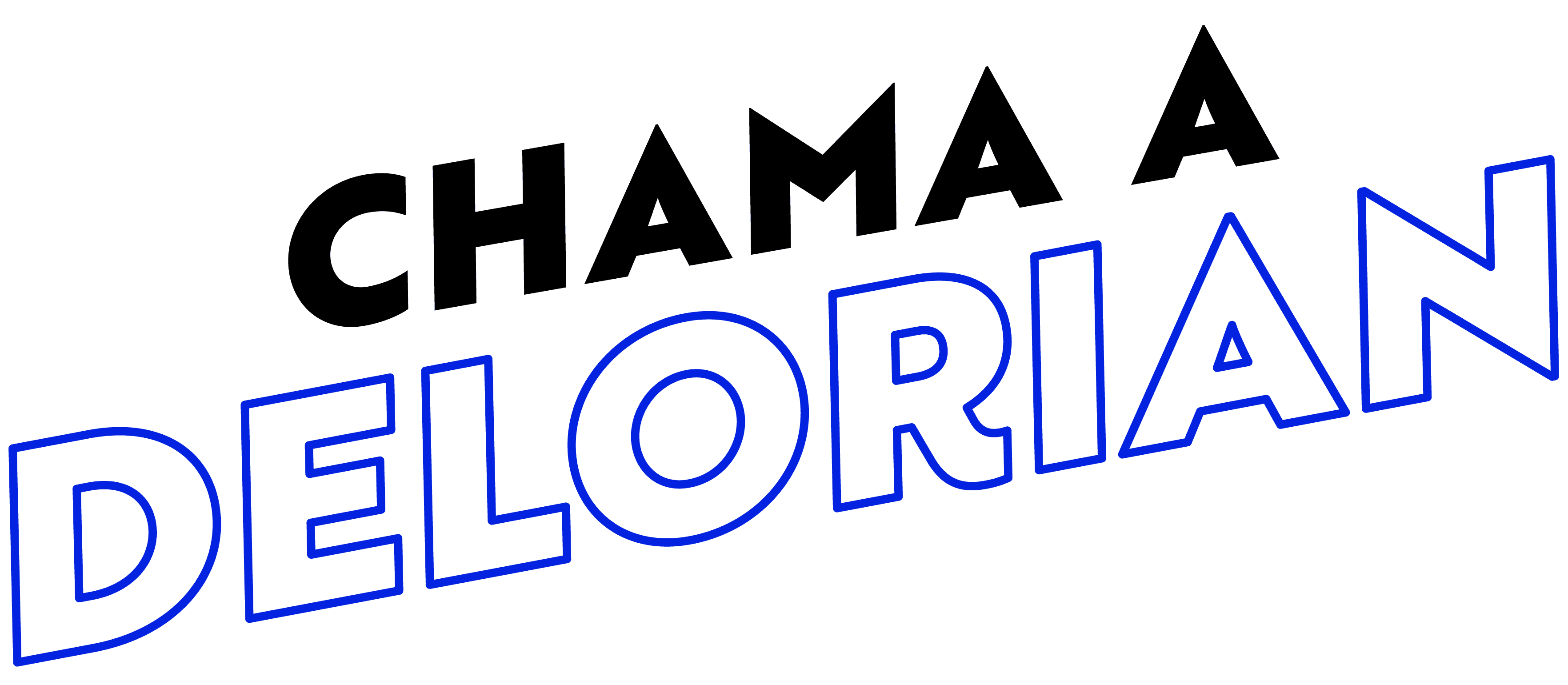 texto chama a delorian