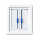 Ícone de uma porta na cor branca