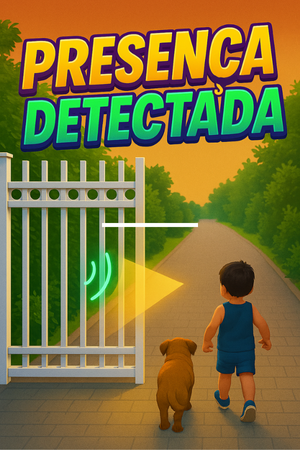 Imagem de um motor de portão eletrônico